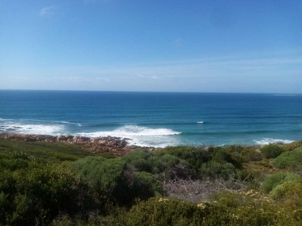 A view of the sea, seen from the deck at Fonteintjies.